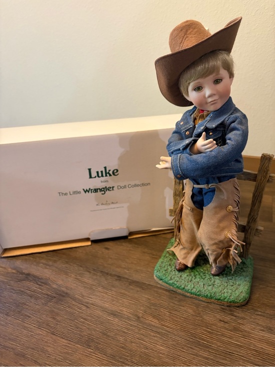 Danbury Mint Other - “Luke”the Little Wrangler Porcelain Doll The Danbury Mint Collectible